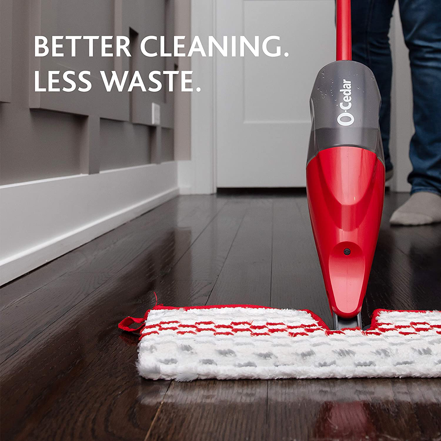 O-Cedar ProMist MAX Microfiber Spray Mop with 2 Extra Refills