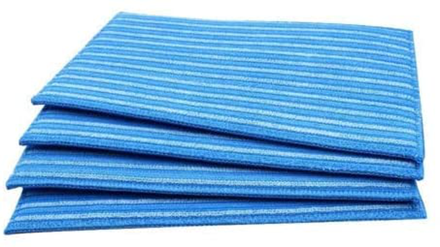 Ximoon 4 Pack Washable Steam Cleaning RMF-4X Ultra-Clean Pads for All HAAN FS, SI and MS Series Steamers SI-40 SI-70 SI-35,Part # RMF4X, RMF2X