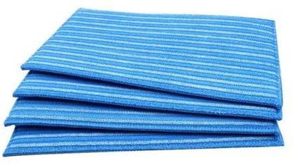 Ximoon 4 Pack Washable Steam Cleaning RMF-4X Ultra-Clean Pads for All HAAN FS, SI and MS Series Steamers SI-40 SI-70 SI-35,Part # RMF4X, RMF2X