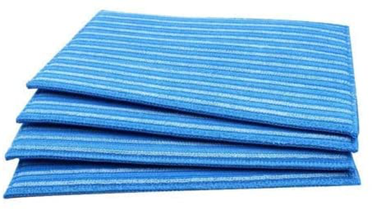 Ximoon 4 Pack Washable Steam Cleaning RMF-4X Ultra-Clean Pads for All HAAN FS, SI and MS Series Steamers SI-40 SI-70 SI-35,Part # RMF4X, RMF2X