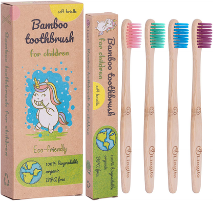 Dental Check 6 Pack Toothbrush, Natural Teeth Whitening Solution, Ultra-Soft Bristles for Dental Care, Angled Bristles for Hard-to-Reach Areas, Clean Away 99% of Plaque & Brighten a Smile (Charcoal)