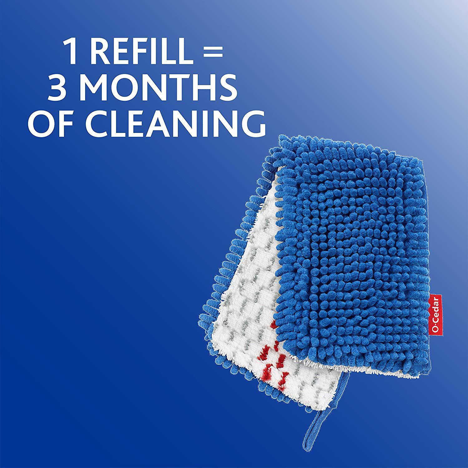 O-Cedar Dual-Action Microfiber Flip Mop Refill