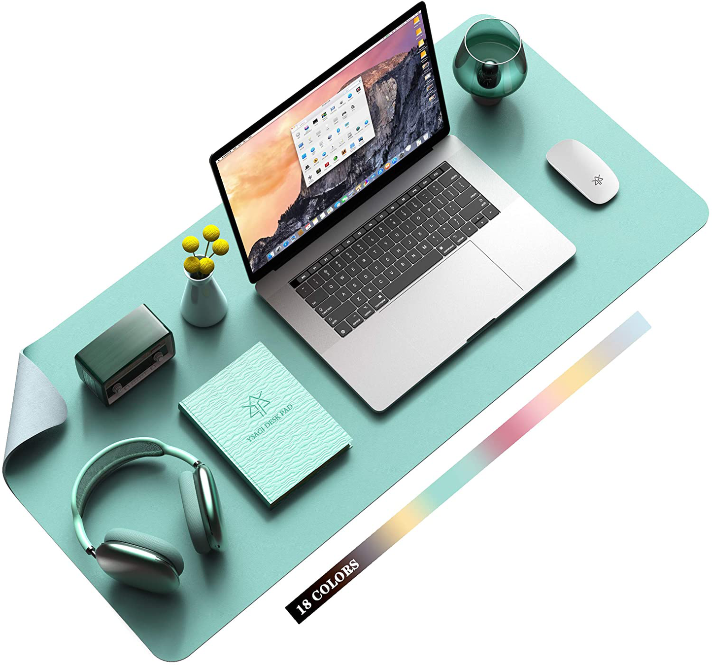 Writing Desk Pad Protector, Anti-Slip Thin Mousepad for Computers,Office Desk Accessories Laptop Waterproof Desk Protector for Office Decor and Home