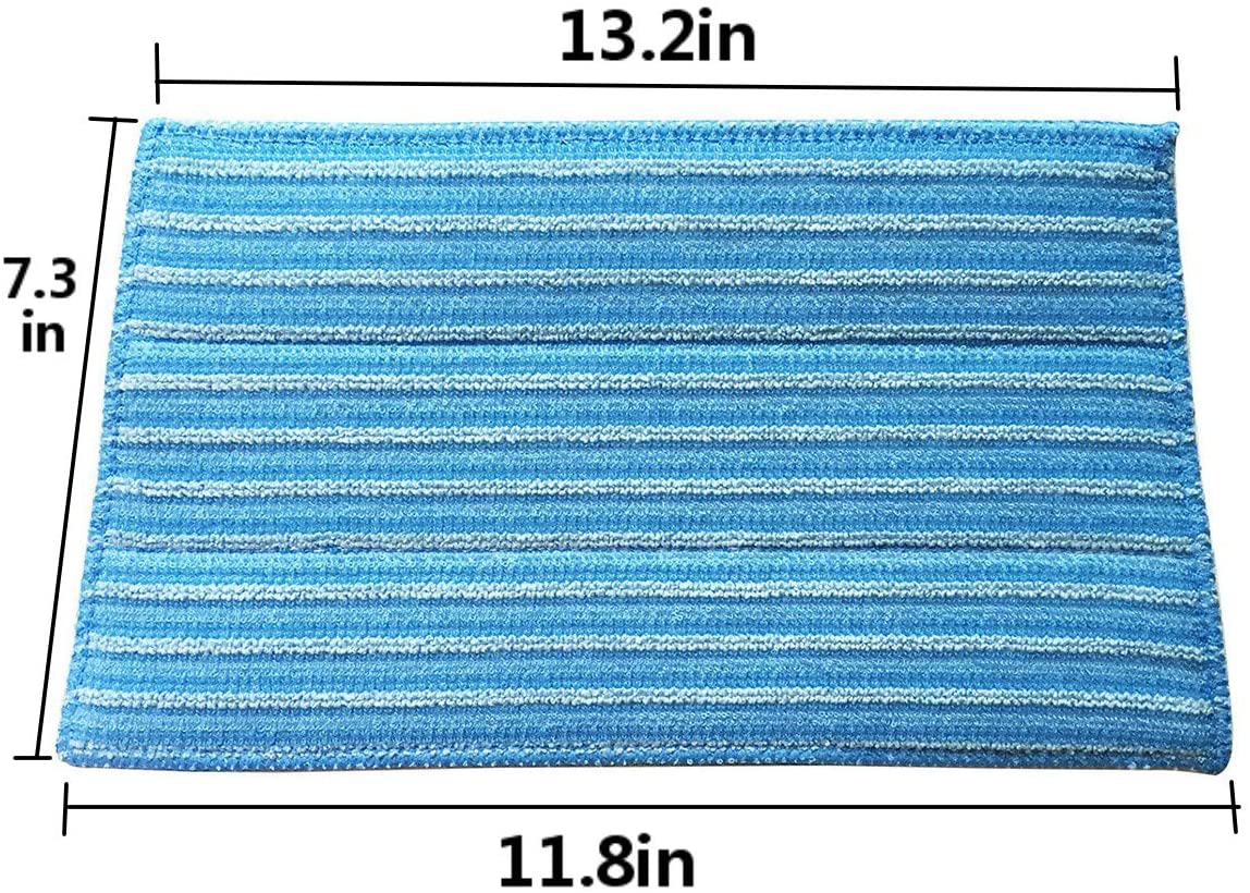 Ximoon 4 Pack Washable Steam Cleaning RMF-4X Ultra-Clean Pads for All HAAN FS, SI and MS Series Steamers SI-40 SI-70 SI-35,Part # RMF4X, RMF2X