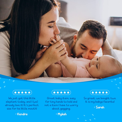 Teether Easy to Hold BPA Free Silicone Elephant 