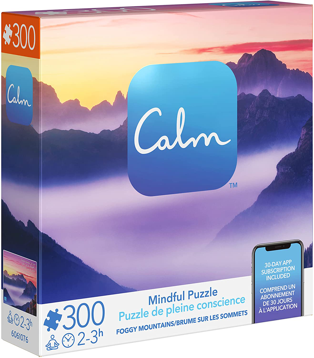 300-Piece Calm Jigsaw Puzzle for Relaxation, Stress Relief, and Mood Elevation