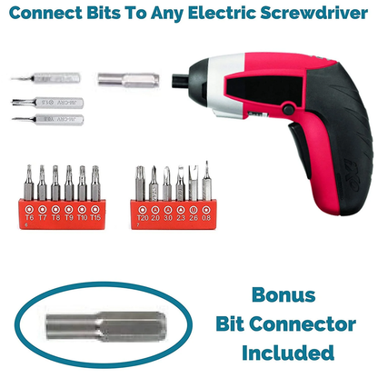 62in1 Multi-Bit Precision Screwdriver Set Magnetic iPhone and Computer Repair Tool Kit