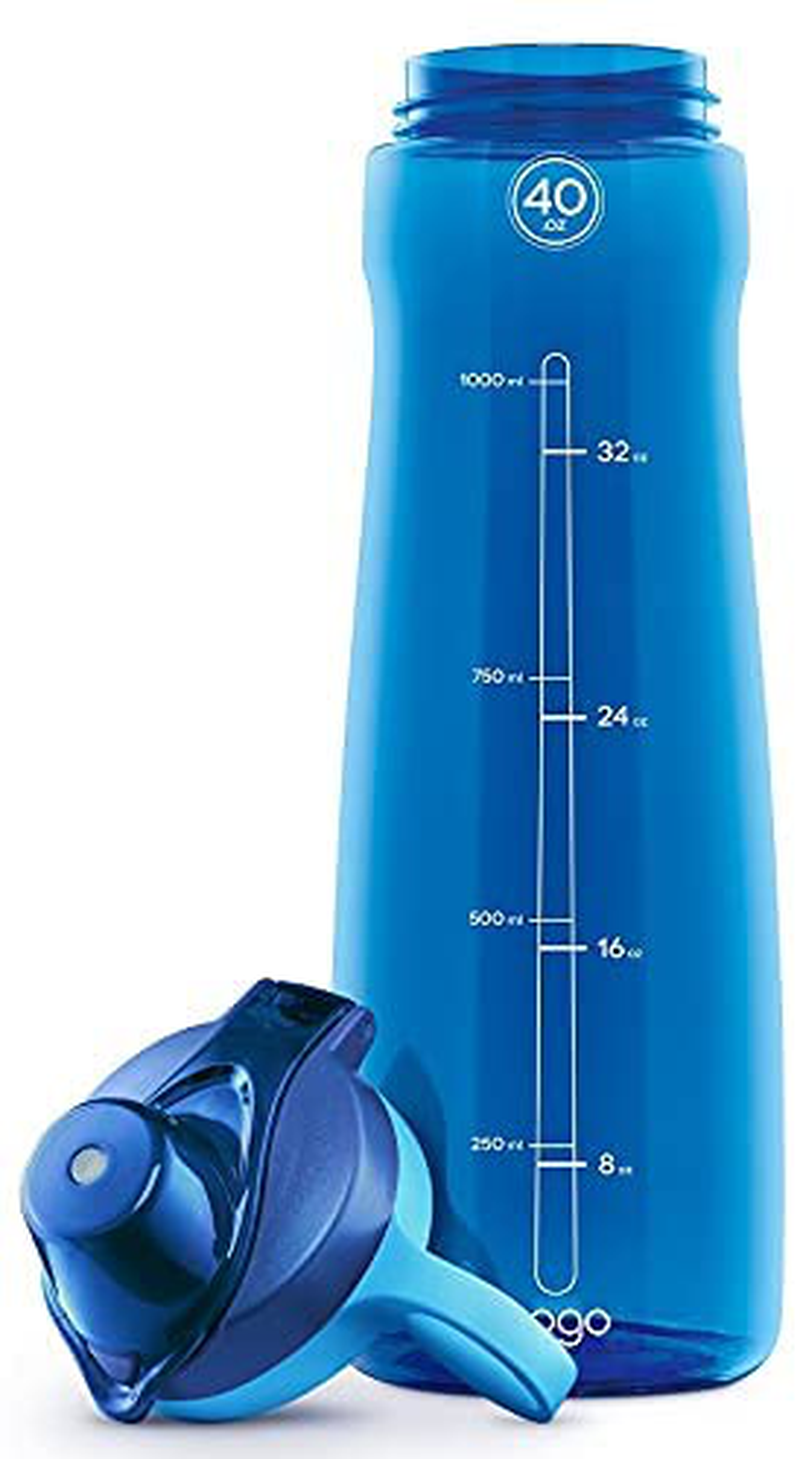 BPA-Free Plastic Water Bottle with Chug Lid