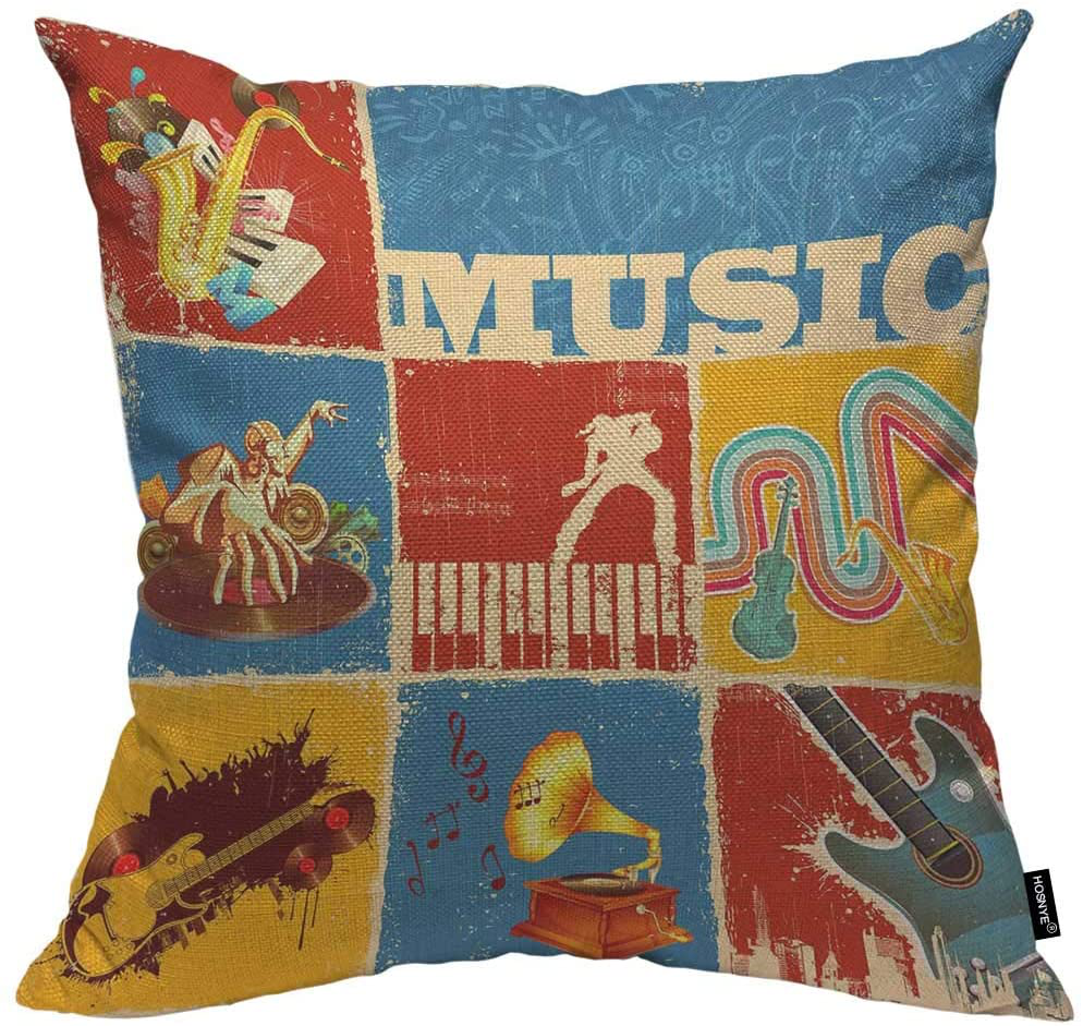 Linen Throw Pillow Cushion Covers Home Sofa Decorative 18 X 18 Inch