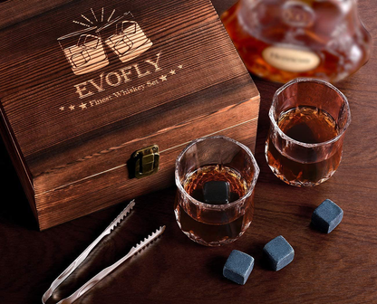 Birthday Gifts for Men Women, Whiskey Stones Set, Unique Anniversary Wedding Retirement Gift Ideas for Couple Dad Husband Boyfriend Him Grandpa, Man Cave Gifts Cool Gadgets for Alcohol Scotch Bourbon
