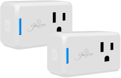 Wi-Fi Smart Plug Wireless Mini Outlet with Schedule Compatible with Alexa Echo, Works with Google Home