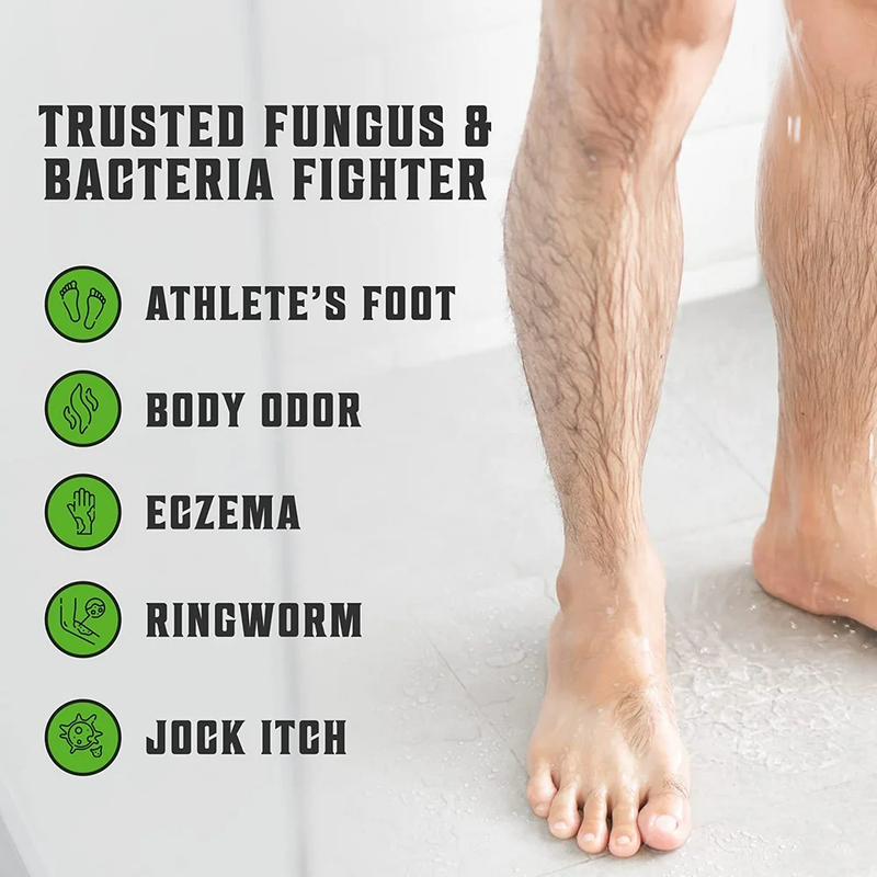 Tea Tree Oil Body Wash - Anti-fungal Athlete's Foot Toenail Fungus & More