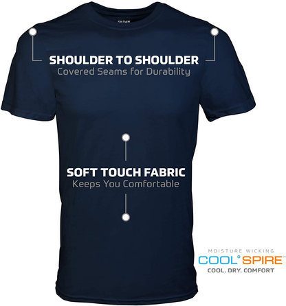 5 Pack Men's Crew T-Shirts in Assorted Colors