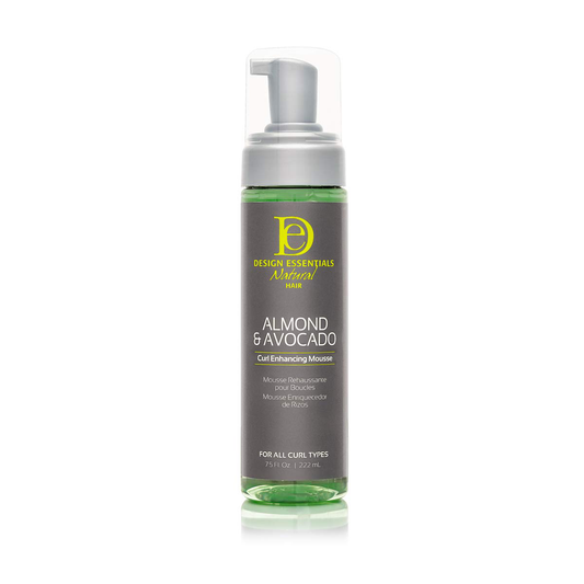 Design Essentials Natural Curl Enhancing Mousse REFILL, Best Value - Almond & Avocado Collection, 32 Oz