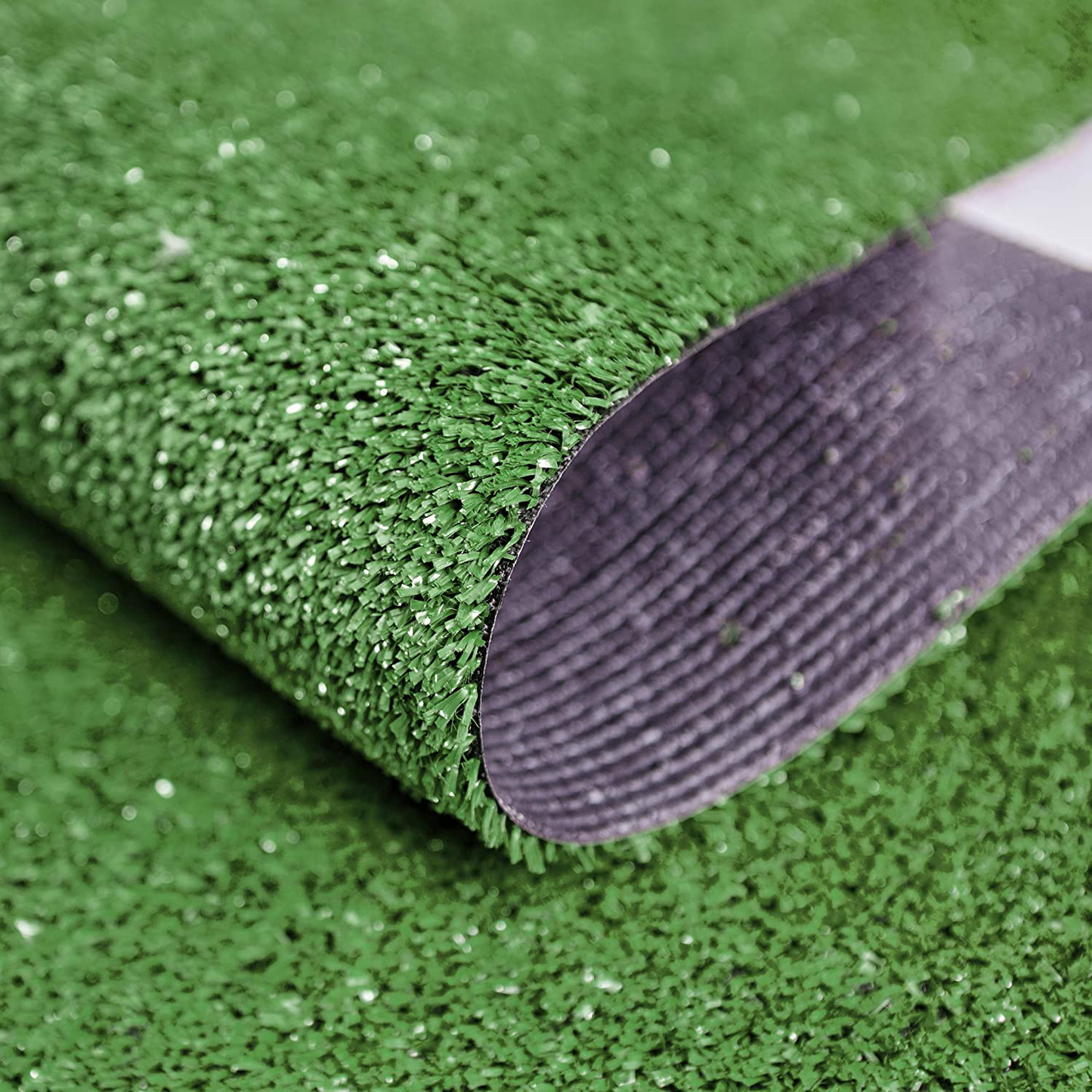 Ottomanson Evergreen Artificial Turf Area Rug, 20" X 59", Green