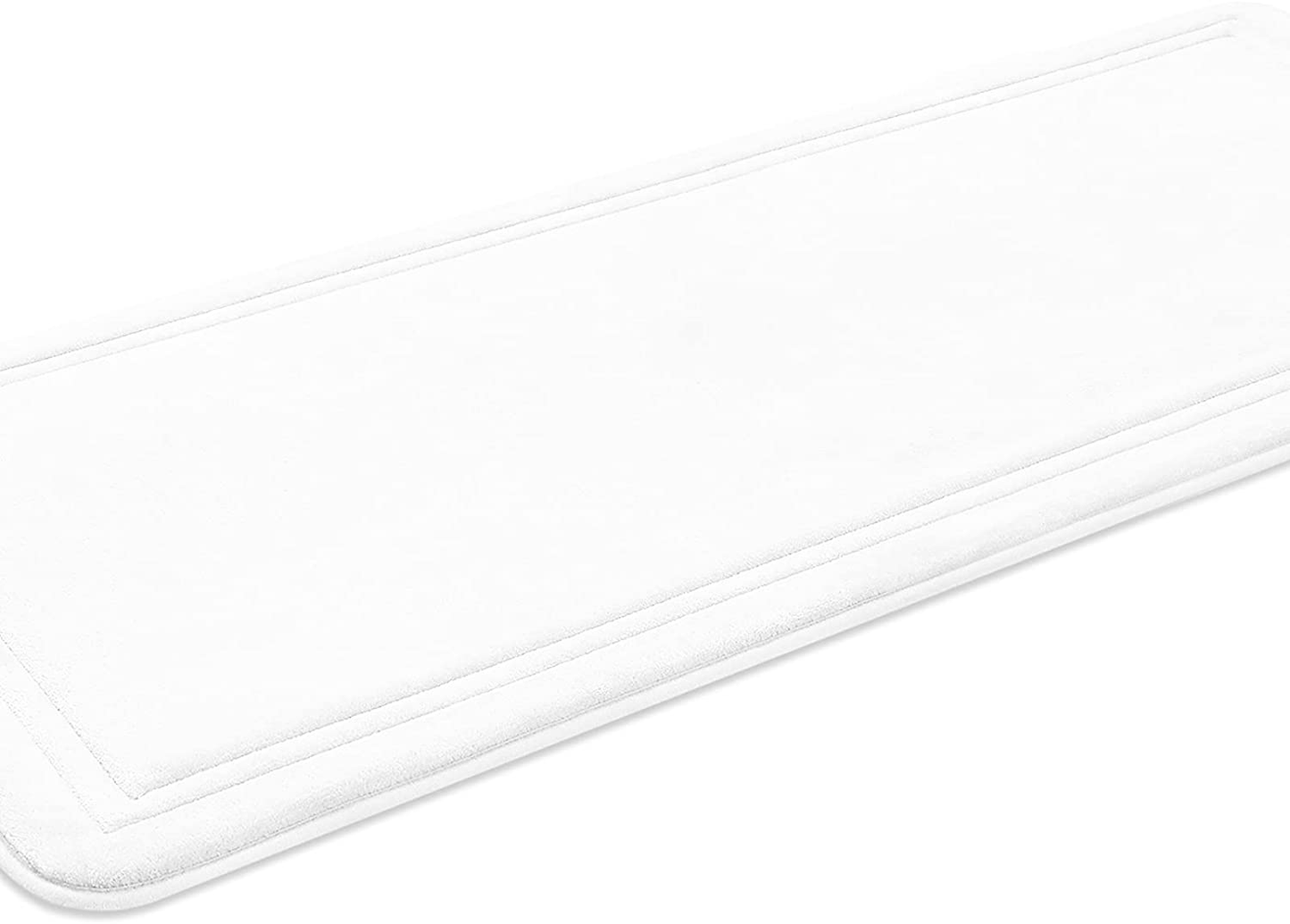 Memory Foam Bath Mat Non Slip Absorbent Super Cozy Velvet Bathroom Rug Carpet, Machine Washable