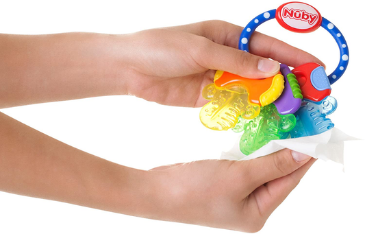 Dr. Talbot's Pacifier and Teether Wipes Naturally Inspired with Citroganix, Vanilla Milk, 1 Pack