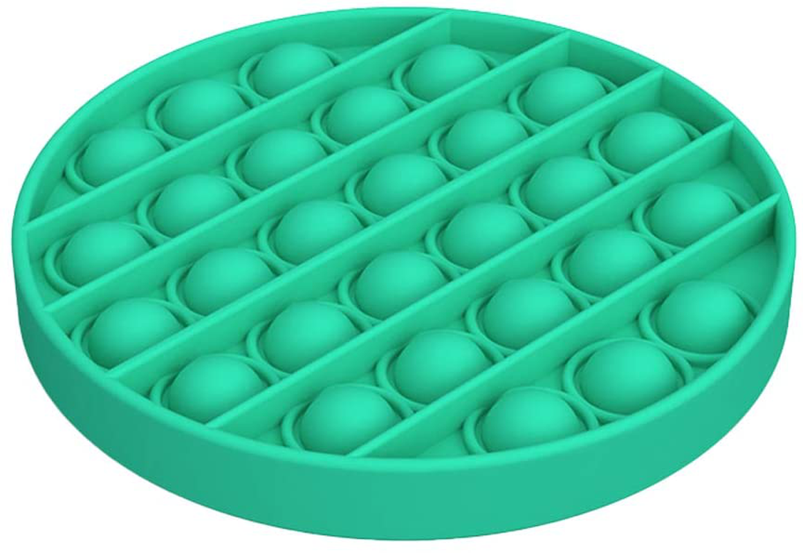 Fidget Toys Push Pop Bubble Fidget Sensory Toy - Special Needs Anxiety Stress Reliever for Adults, Durable Silicone Squeeze Sensory Toy
