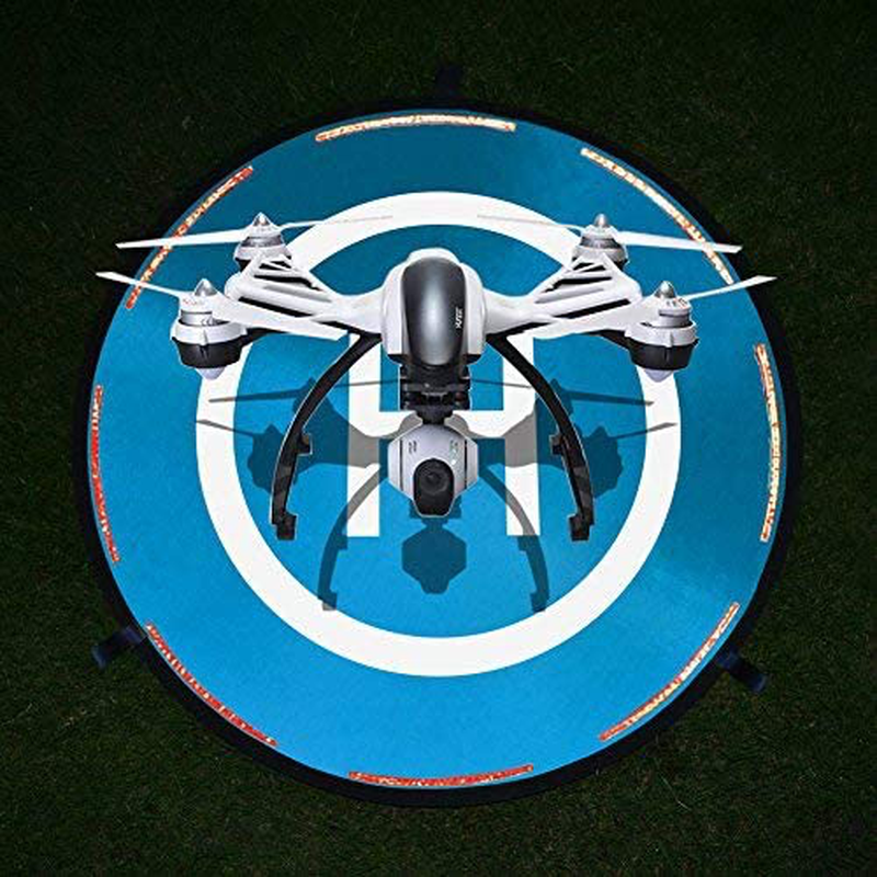 KINBON Drone Landing Pads, Waterproof 21'' Universal Landing Pad Fast-fold Double Sided Quadcopter Landing Pads for RC Drones Helicopter DJI Spark Mavic Pro Phantom 2/3/4 Pro Inspire 2/1 3DR Solo