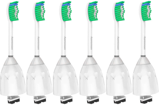 Replacement Toothbrush Heads for Philips Sonicare E-Series HX7022/66 Essence, Xtreme, Elite, Advance, and CleanCare Electric Toothbrush