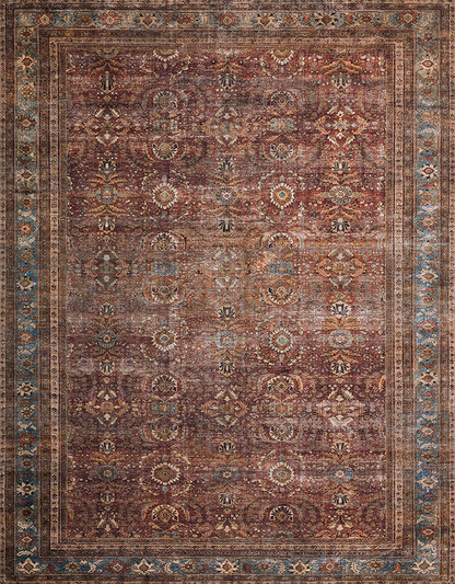 Loloi II Layla LAY-04 Ocean Traditional Accent Rug 2'-3" x 3'-9"