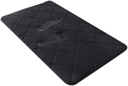 Memory Foam Bath Mat Skid Resistant Absorbent Bathroom Rug Carpet Machine Washable