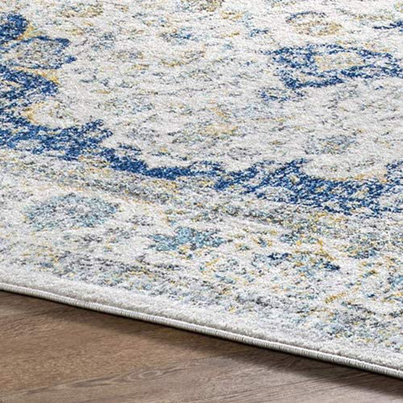 nuLOOM Paisley Verona Vintage Persian Area Rug, 3' x 5' Oval, Blue