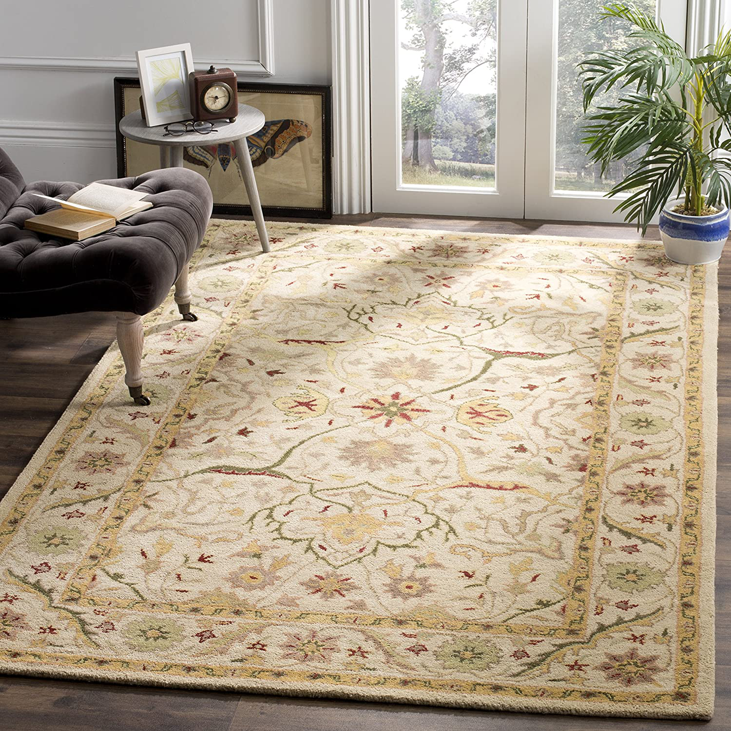 Safavieh Antiquity Collection AT14E Handmade Traditional Oriental Premium Wool Runner, 2'3" x 8' , Blue