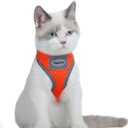 Reflective Breathable Soft Air Mesh No Pull Puppy Harness