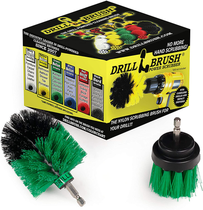 Cleaning Supplies - Pool Accessories - Drill Brush - Small Spin Brush Pool Maintenance Set - Slide - Deck Brush - Pond Liner - Hot Tub - Spa - Pool Brush - Diving Board - Carpet Cleaner
