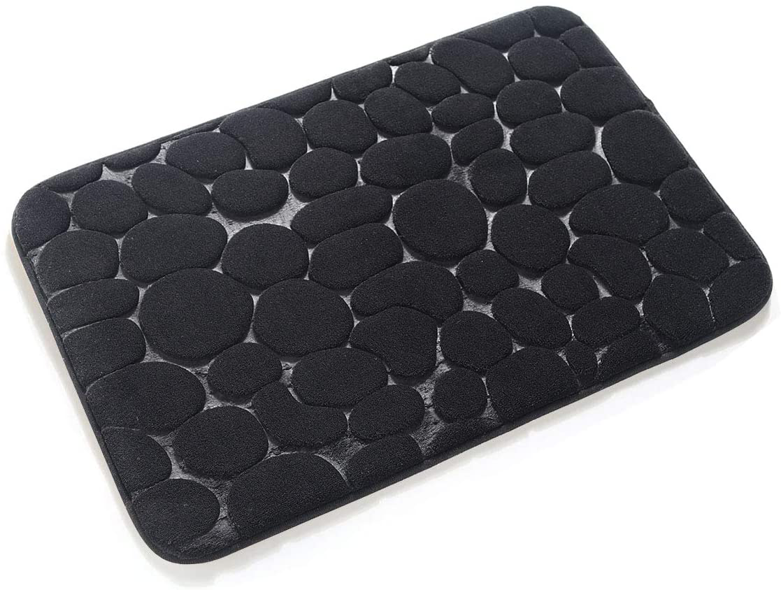 Memory Foam Bath Mat Skid Resistant Absorbent Bathroom Rug Carpet Machine Washable