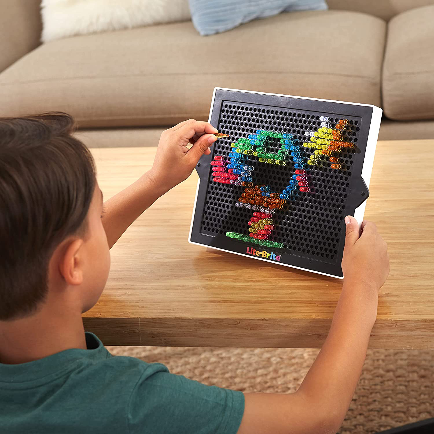 Basic Fun Lite-Brite Ultimate Classic Retro and Vintage Toy, Gift for Girls and Boys, Ages 4+