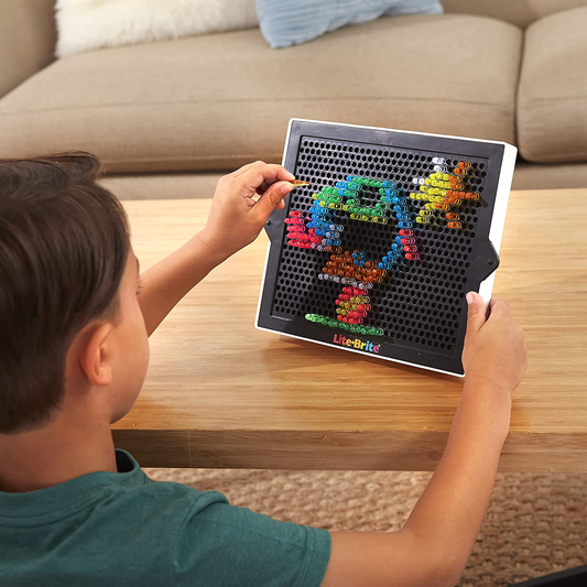 Basic Fun Lite-Brite Ultimate Classic Retro and Vintage Toy, Gift for Girls and Boys, Ages 4+