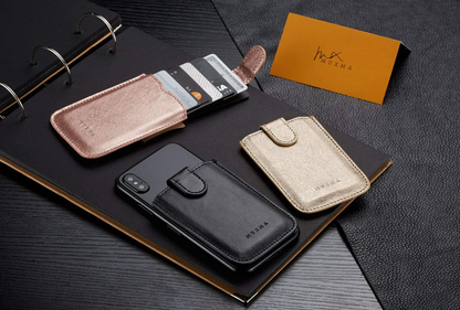 RFID Blocking Phone Card Holder Stick-On Hold up to 5 Cards
