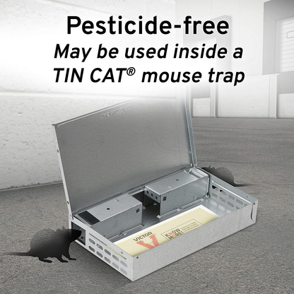 Victor M309 72 Pack Insect & Mouse Glue Board, White