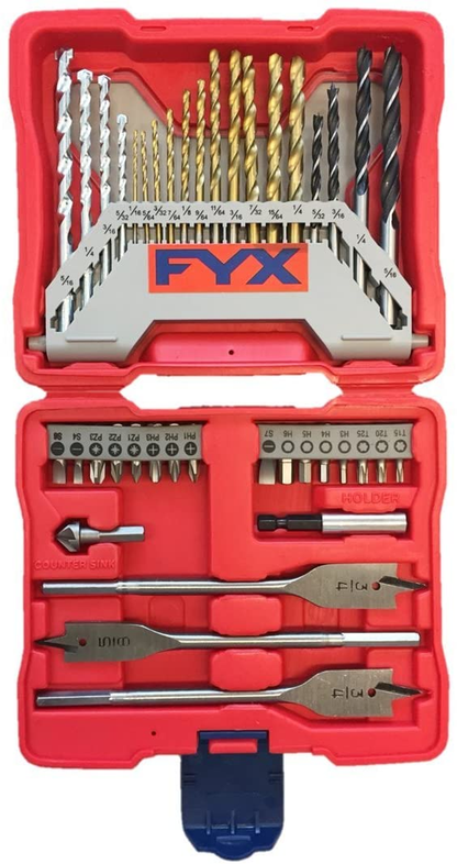 All-in-one Household Drill and Drive Set With Hand Tools