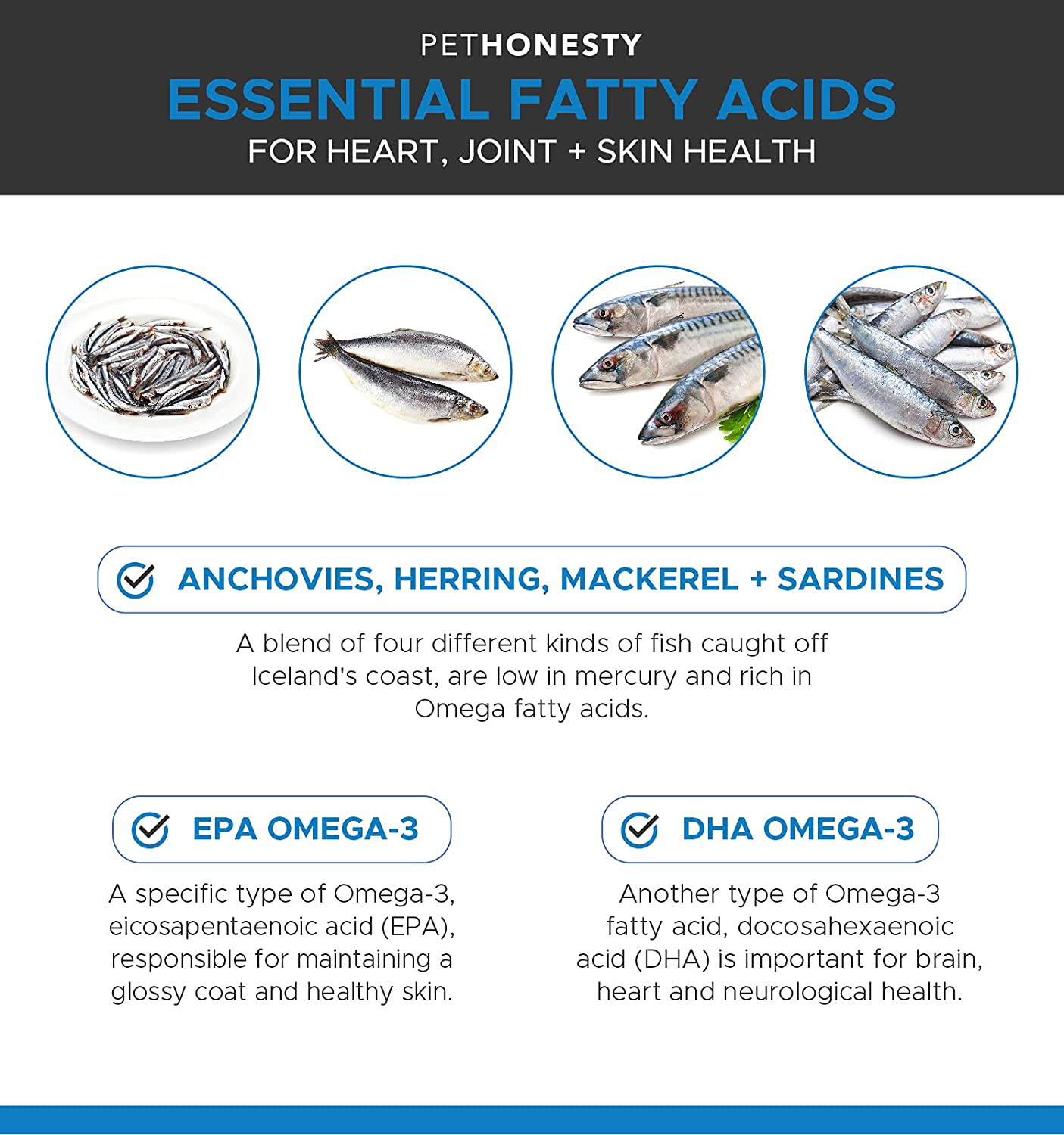 PetHonesty 100% Natural Omega-3 Fish Oil for Dogs from Iceland - Omega-3 for Dogs - Pet Liquid Food Supplement- EPA + DHA Fatty Acids Reduce Shedding & Itching- Supports Joints, Brain & Heart Health