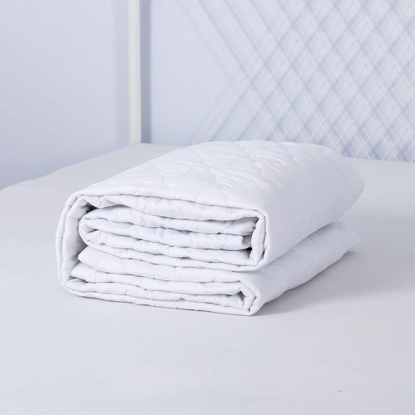 SPRINGSPIRIT Mattress Protector Waterproof Full XL Size, Breathable & Machine Washable Full XL Mattress Pad Cover Quilted Fitted with Deep Pocket up to 14" Depth