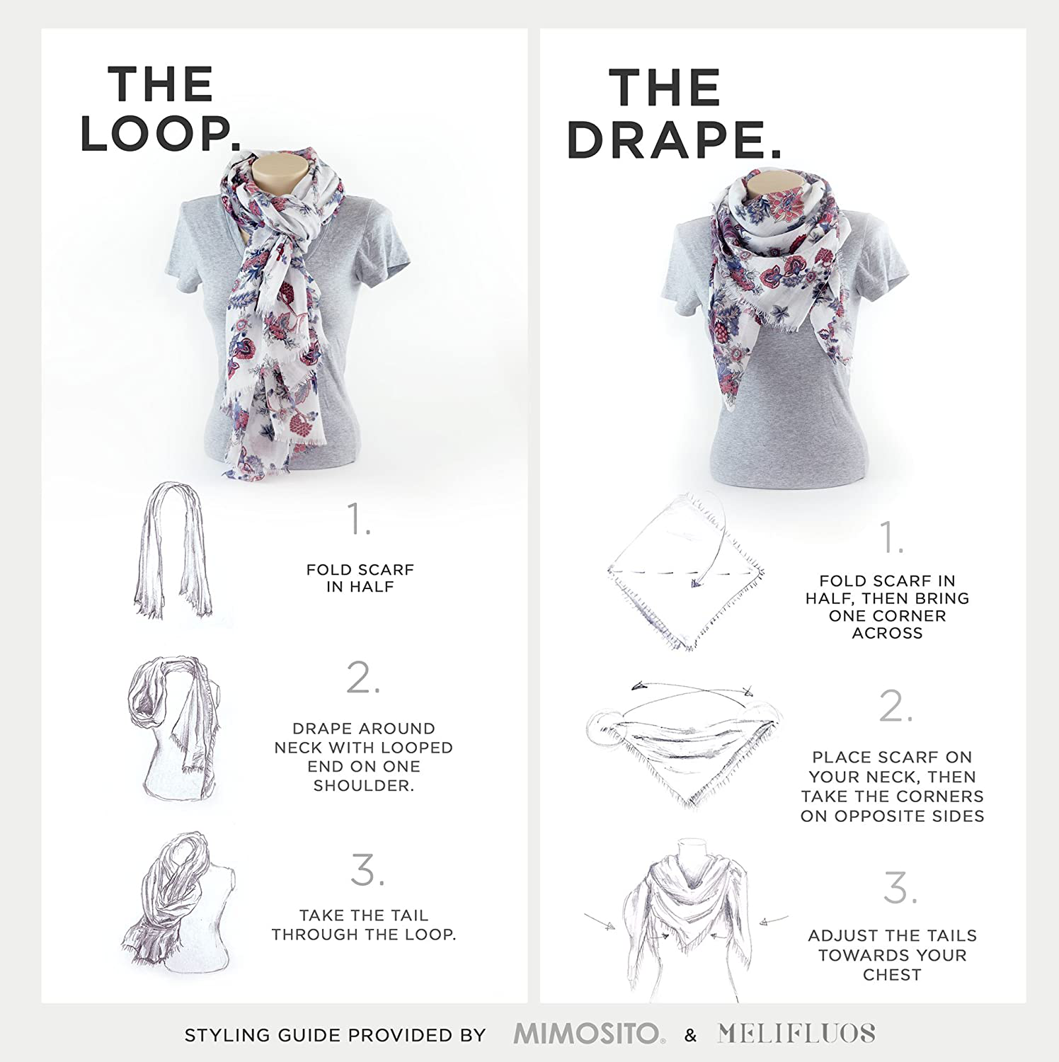Scarf for Women Lightweight Floral Flower Scarves for Fall Winter Shawl Wrap