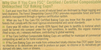 IF YOU CARE Baking cups, 24 CT