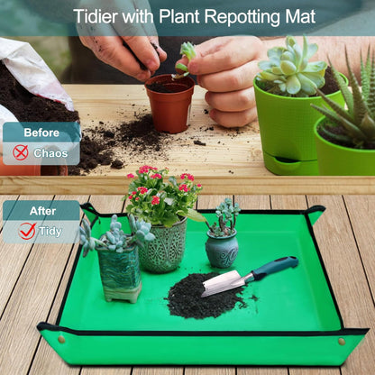 Garden Tool Set – Rust Resistant Hand Tools Kit for Weeding, Digging, Planting, and Gardening