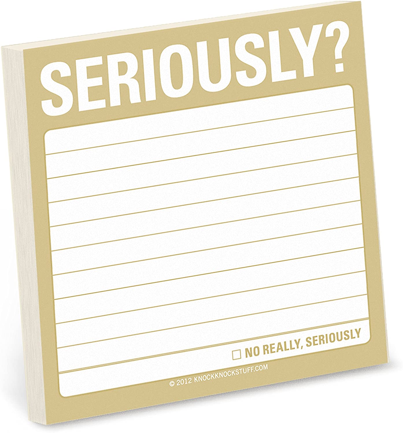 Funny Mental Note Sticky Notepad