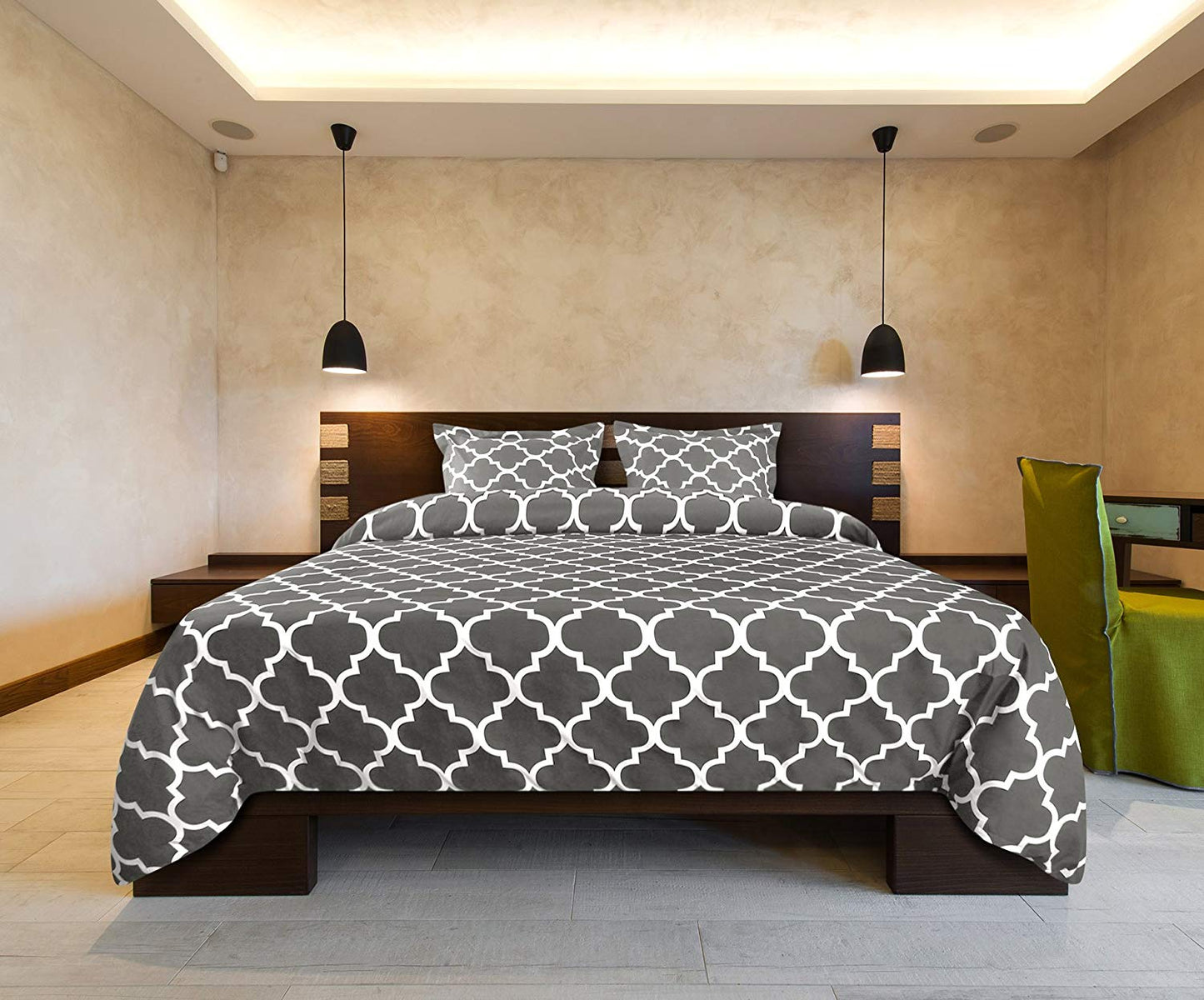 Luxurious Brushed Velvet Microfiber Duvet Cover Set