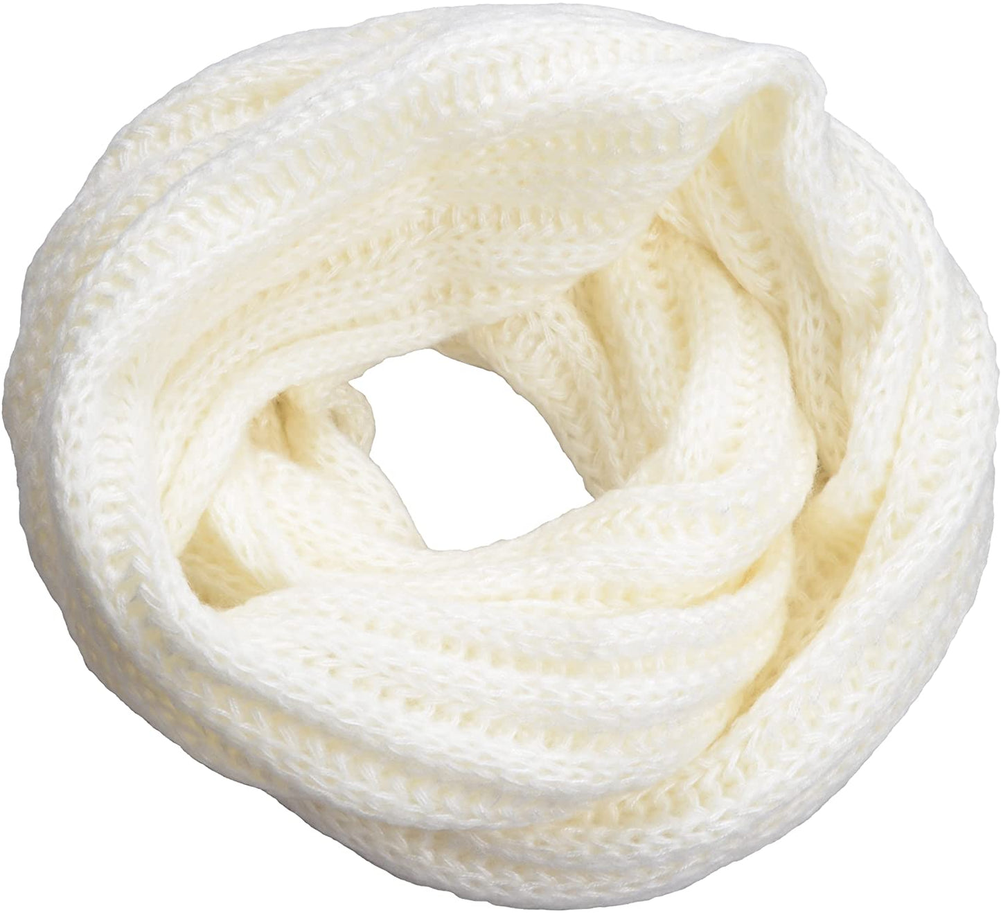 NEOSAN Women's Men Thick Winter Knitted Infinity Circle Loop Scarf