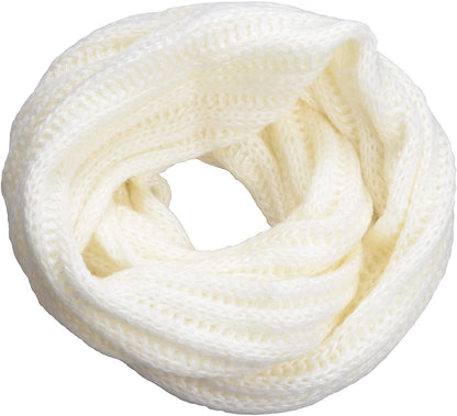 NEOSAN Women's Men Thick Winter Knitted Infinity Circle Loop Scarf