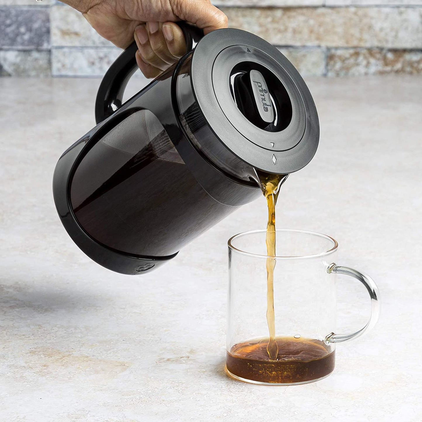6 Cup Deluxe Cold Brew Iced Coffee Maker with Comfort Grip Handle
