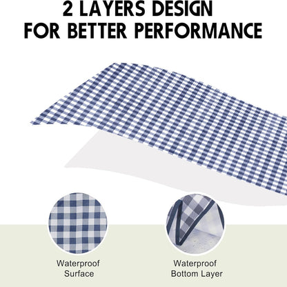 Waterproof Picnic Blanket – Foldable Outdoor Mat for Beach, Park, Camping, and Travel