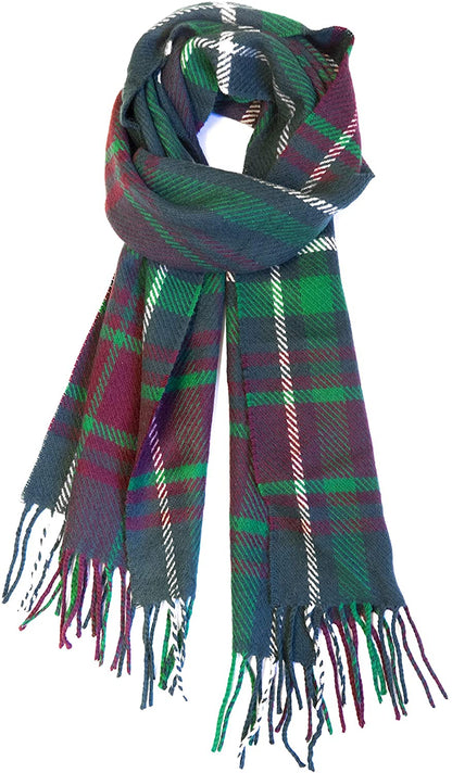 Calvia Cashmere Feel Scarf - Super Soft & Warm for Winter - Elegant Looks for Women & Men