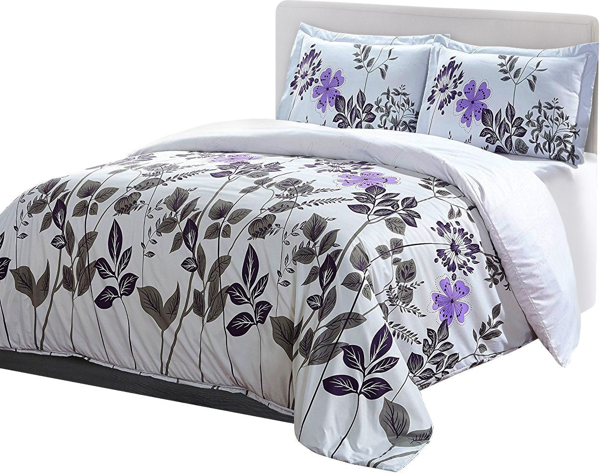 Luxurious Brushed Velvet Microfiber Duvet Cover Set