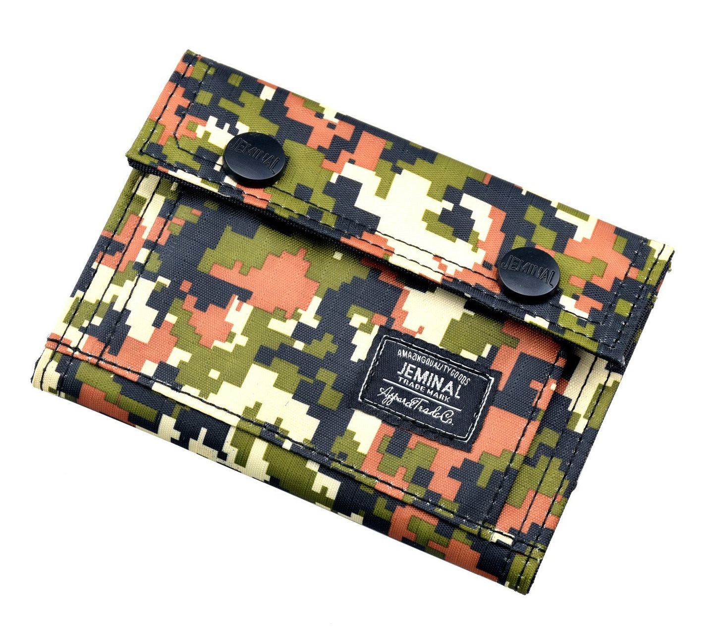 Men's Camo Printed Bifold Wallet